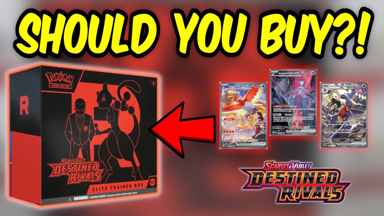 SHOULD YOU BUY?! Pokémon TCG Destined Rivals Elite Trainer Box Opening And Review!