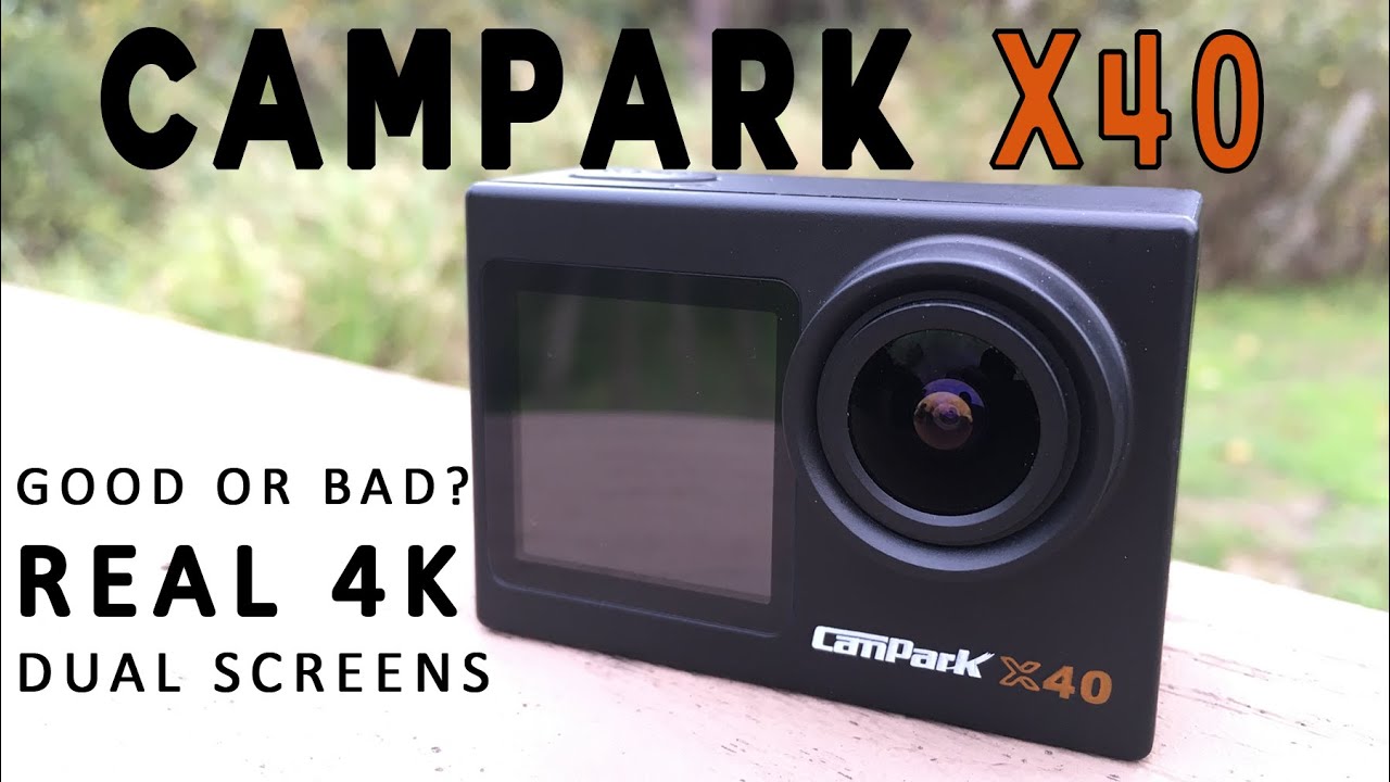 2021 Campark X40 Dual Screen Action Camera Review