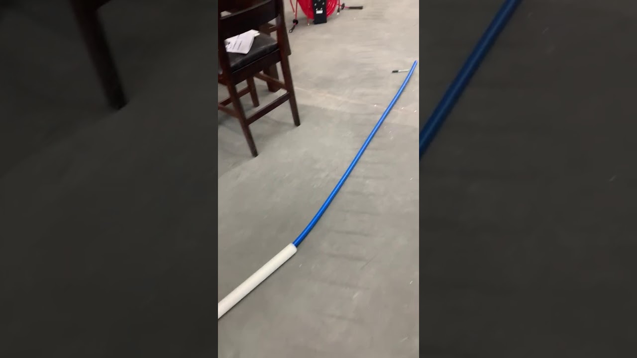 Straightening RapidAir Maxline tubing - PVC pipe trick