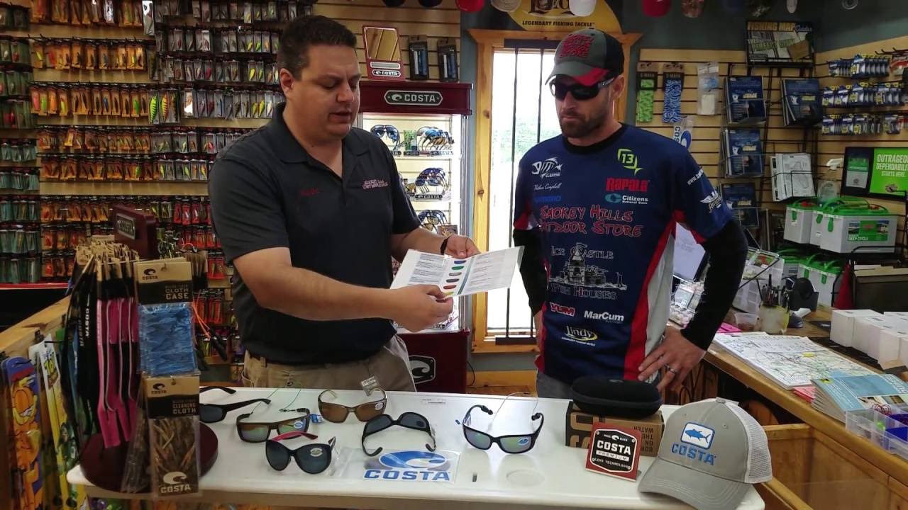 How do I pick a pair of Costa sunglasses?