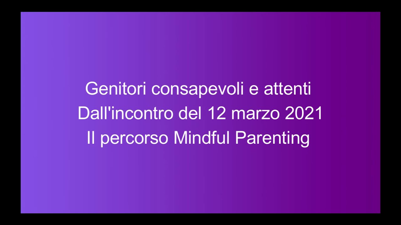 Il percorso MIndful Parenting di Interssere MIndfulness in Azione