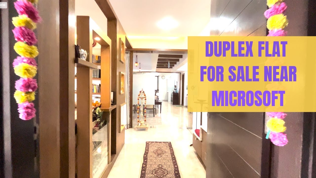 [ near Microsoft Office ] Duplex Flat for Sale in Financial District | Flat for Sale | Property Hunt