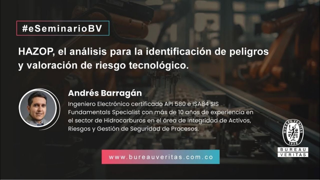 Webinar - HAZOP, el análisis para la identificación de peligros mn