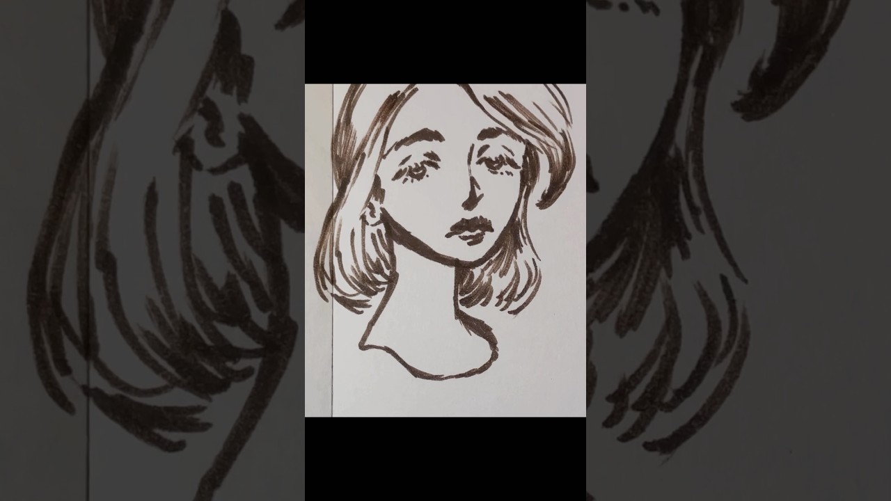 #art #doodle #doodling #sketch #sketching #drawing #brushpen #brushpenart #arttimelapse #artprocess