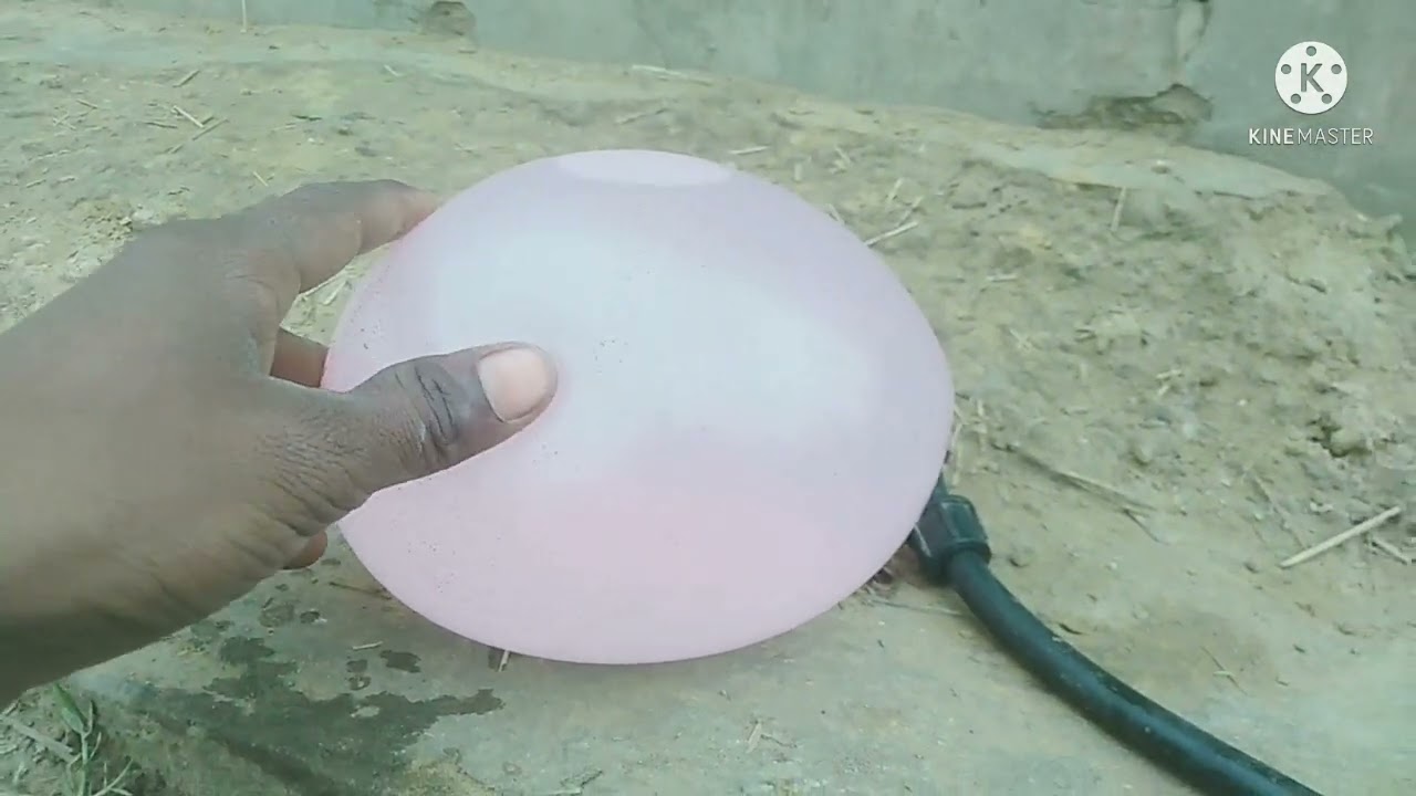 super size monster balloon vs water