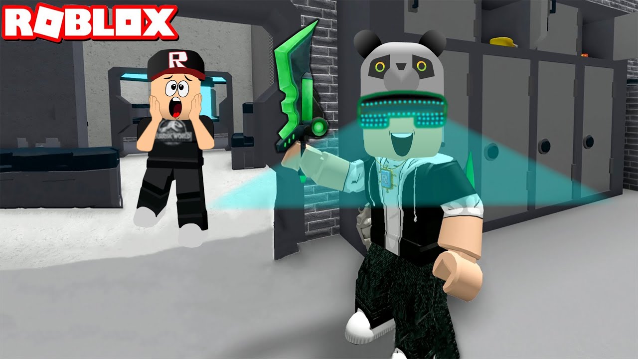 Yeni En Güçlü Bıçağı Aldım ve Gözlük Kullandım!! - Panda ile Roblox Murder Mystery 2