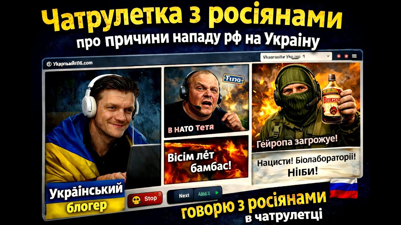 Развлекательное шоу: Чатрулетка. PeaceDa  Русне.  (12.03.26)