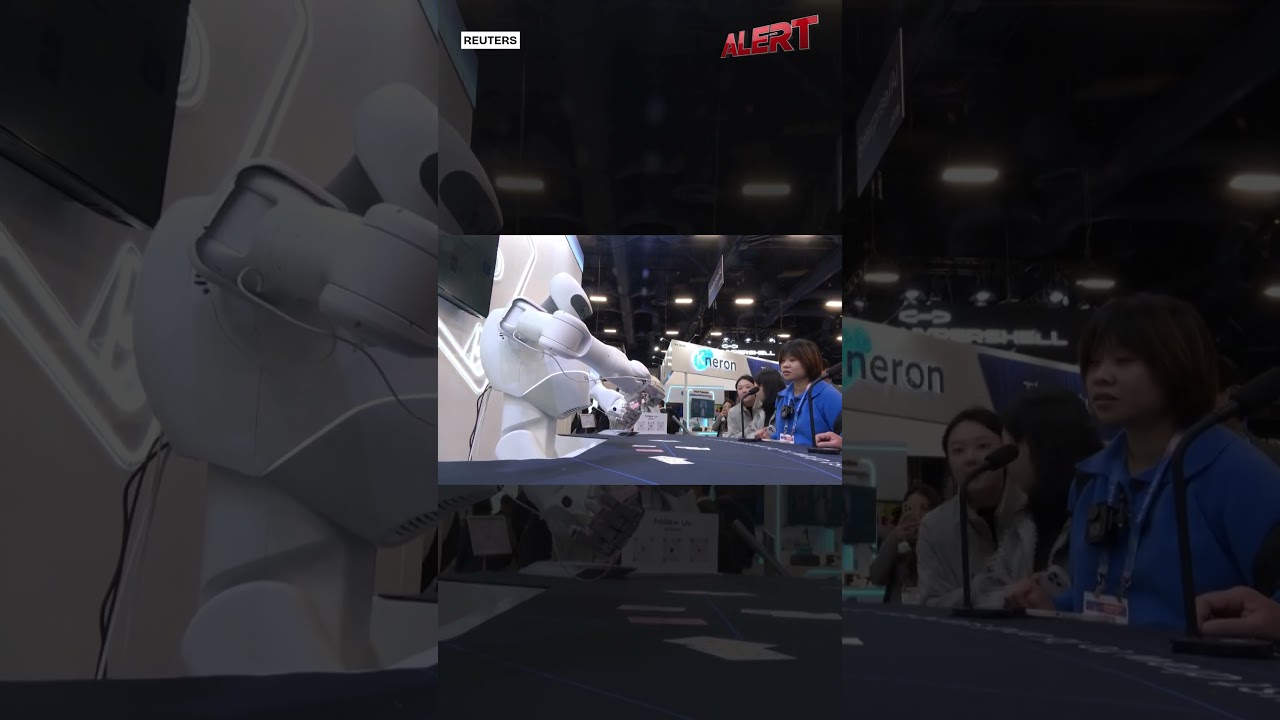 Humanoid robot becomes blackjack dealer in Las Vegas