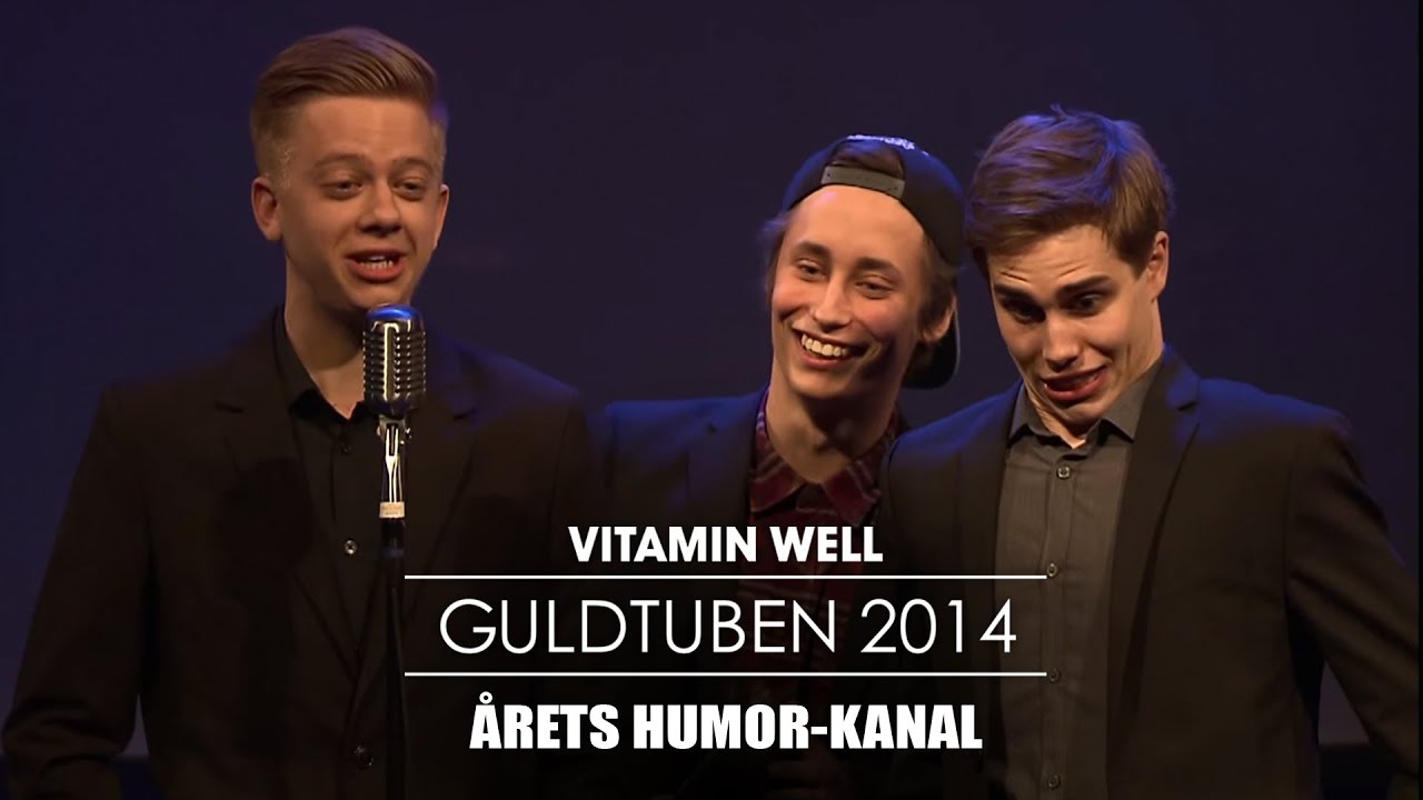 Årets Humorkanal | Vitamin Well Guldtuben 2014