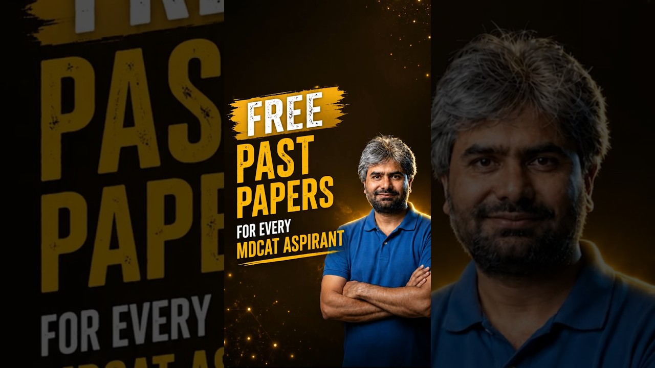 FREE Past Papers for Every MDCAT Aspirant