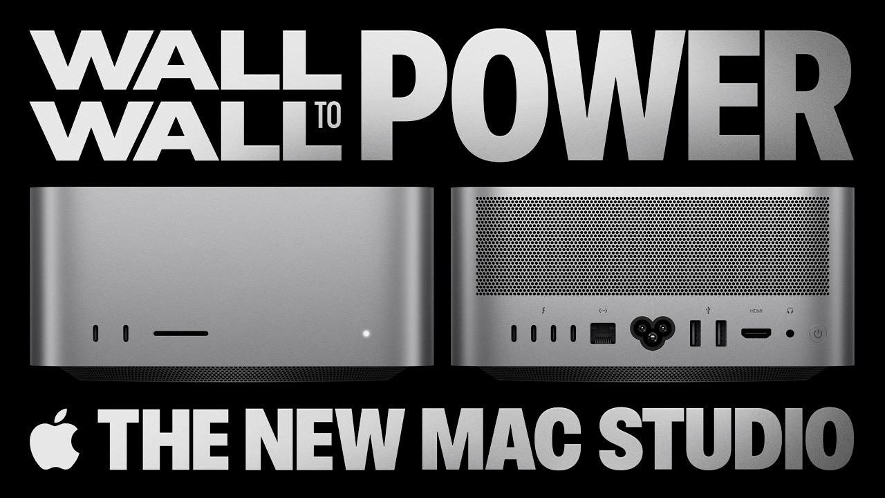 The New Mac Studio with M5 Max and M5 Ultra
