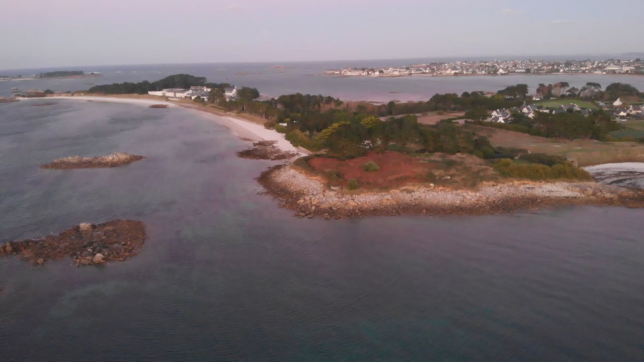 Brittany North West France (4K Golden Hour Aerial views)