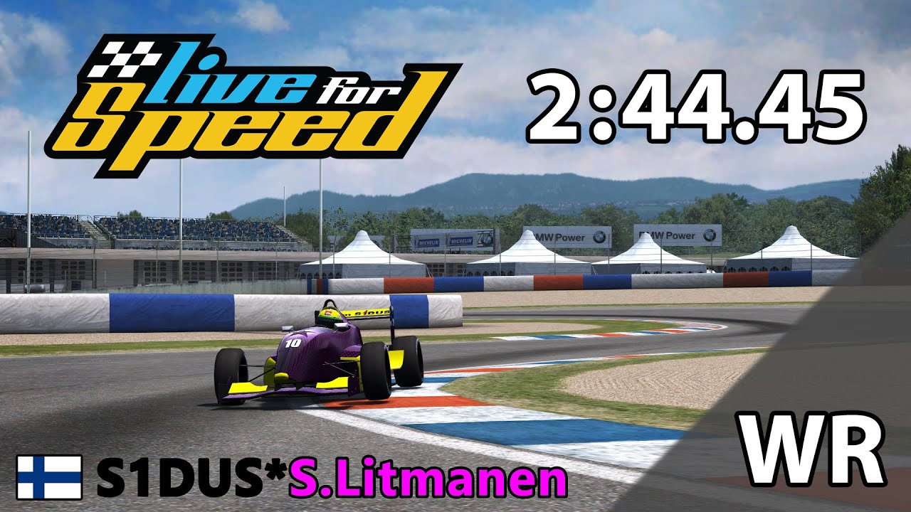 S1DUS*S.Litmanen: 2:44.45 on AS5 / FOX | Live for Speed World Records Ep. 13