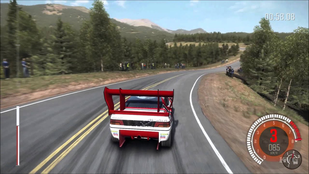 DiRT Rally - Peugeot 405 T16 - Pikes Peak Gameplay (PC HD) [1080p]
