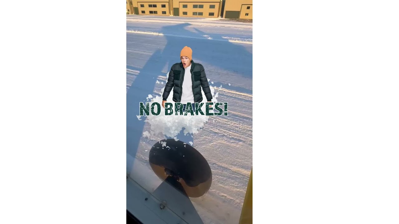 No brakes!
