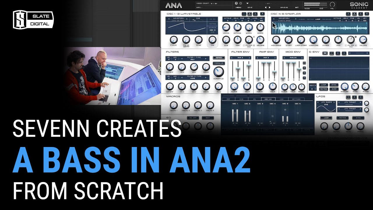 Sevenn Creates a MINDBLOWING Bass Sound in ANA 2 🎹🔥