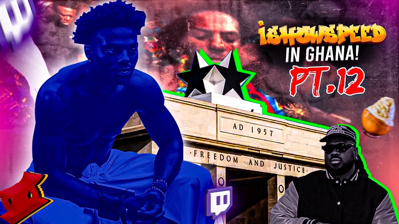 REACTION STREAM 12: iSHOWSPEED IN GH PT12