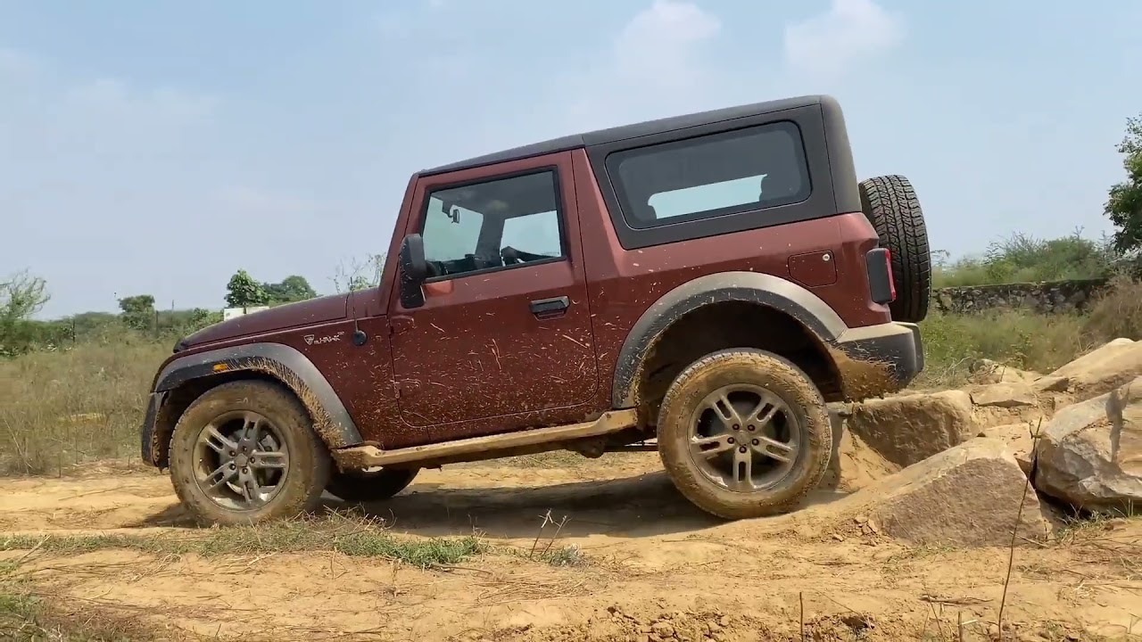 2021 New Mahindra Thar Off-Road Drive  - A Real SUV 🖤