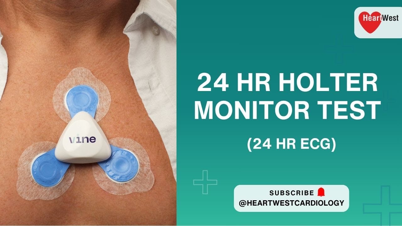 How a 24 Hr Holter Monitor test is performed