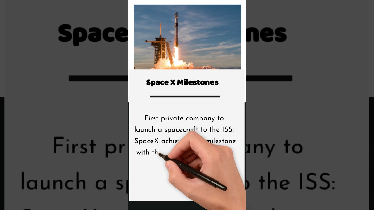 Spacex Milestones.