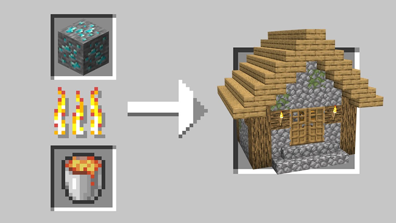 かまどで構造物ができるマインクラフト【魁！鳥犬猿MODクラフト #23】