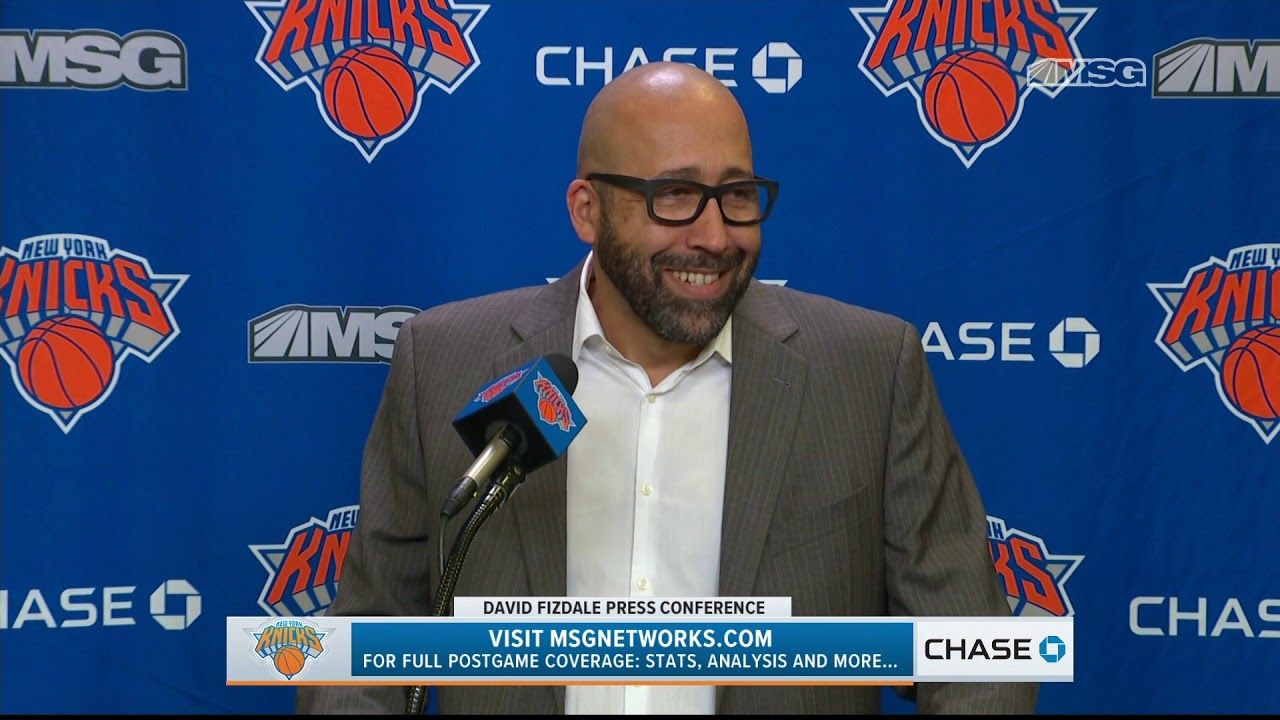 David Fizdale Assesses His Team After Preseason Finale | New York Knicks | MSG Networks