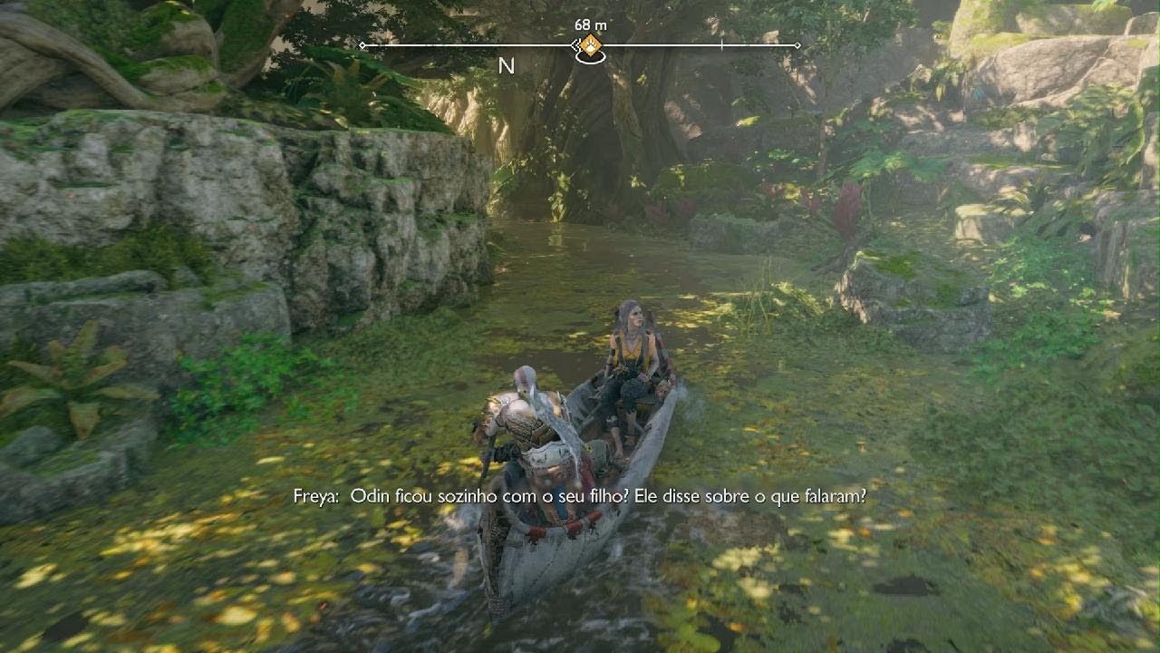 God of War Ragnarök, Fuga de Loki para Asgard.