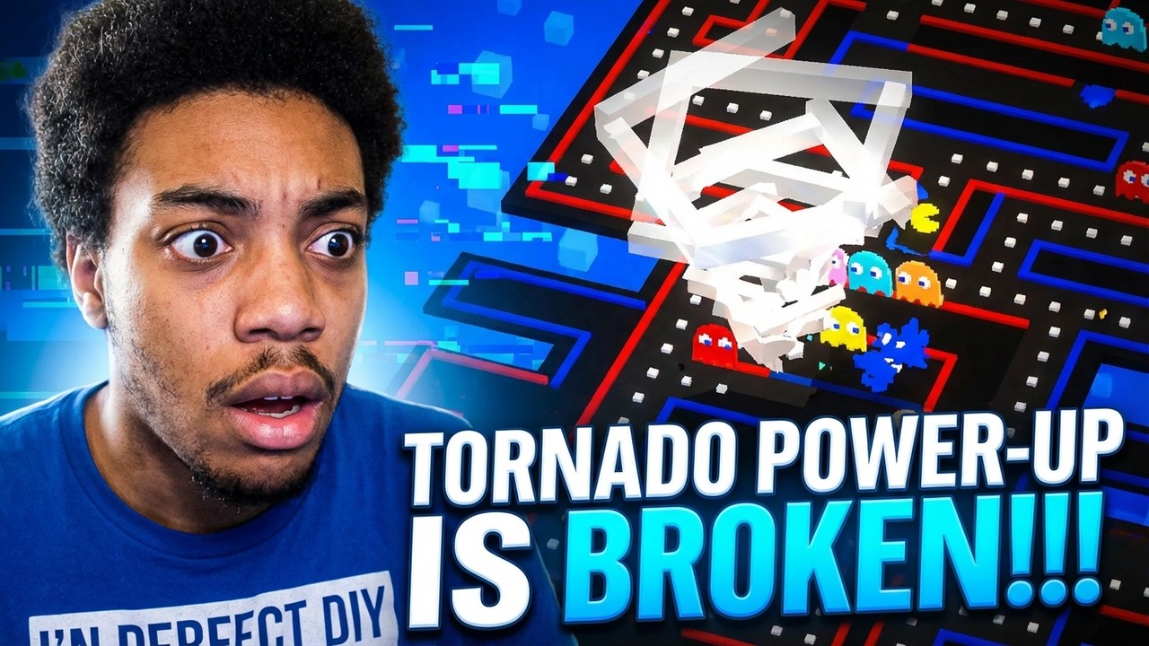 THIS TORNADO POWER-UP IS BROKEN!!! | Pac-Man 256 (Part 6)