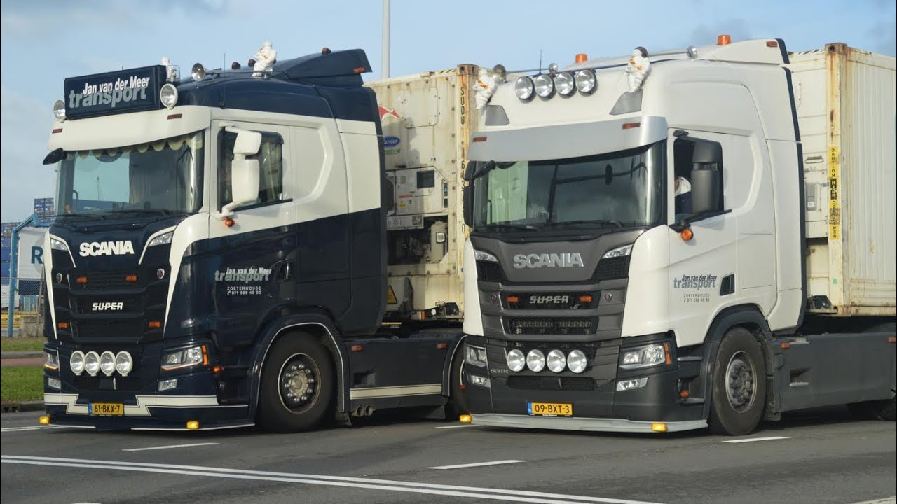 Truck spotting Waalhaven Rotterdam #trucker #trucking