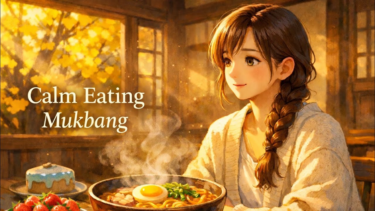 Days of Slow Living in a Korean Hanok 🌿 | Cozy Cooking & Ghibli-Style Animation ✨