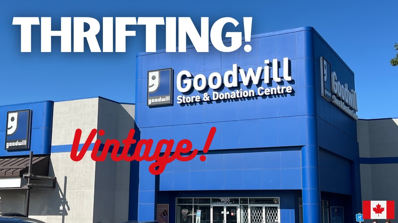 Ищем винтажный декор для дома в Goodwill! 3 секонд-хенда и море сокровищ!
