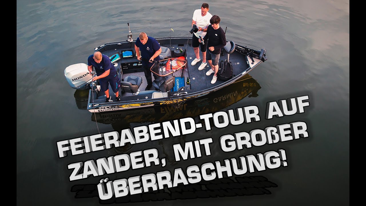 Feierabend-Tour auf Zander, mit großer Überraschung!