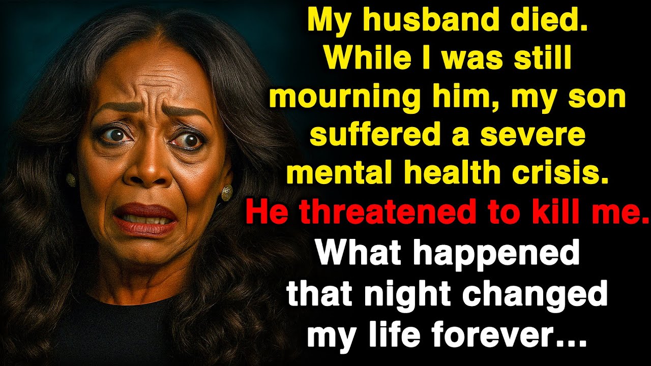 My husband has died and my son screamed in my face: “Today you’re the next!“