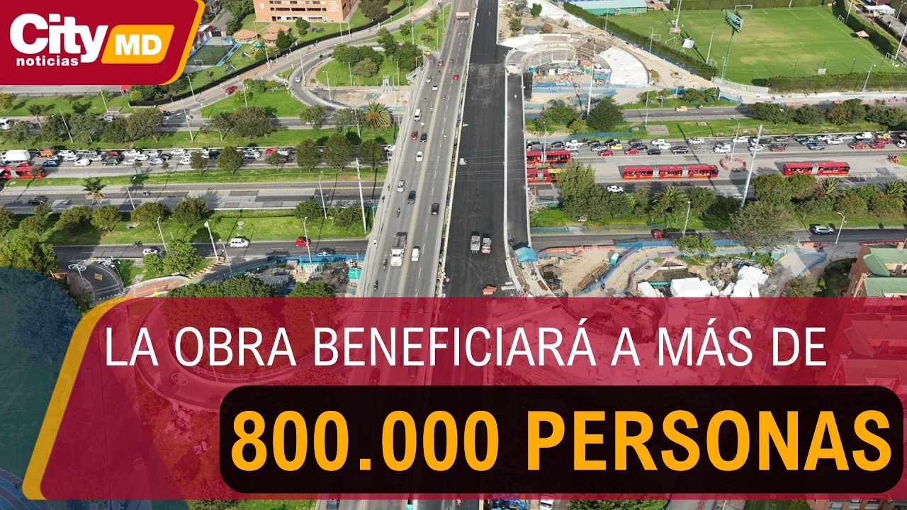 Puente de la calle 153 con Autonorte alcanza 77 % de ejecución y será entregado en 2026 | CityTv