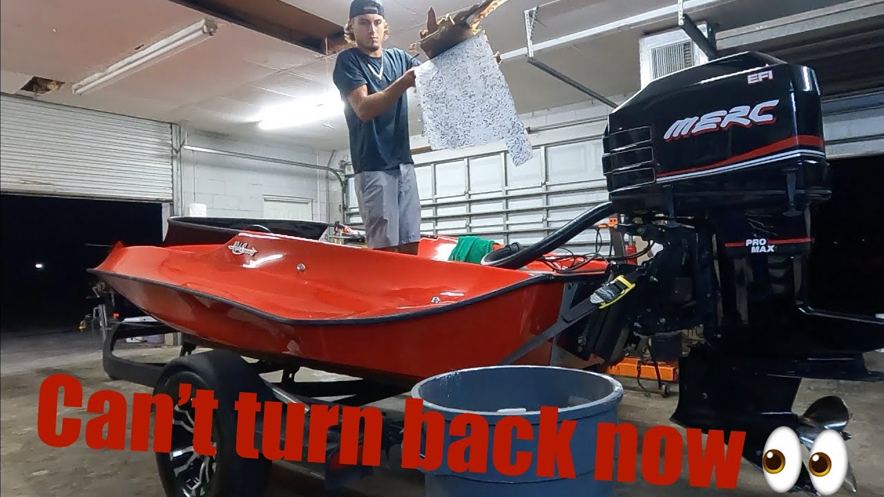 Destroying my 40 yr old race boat...