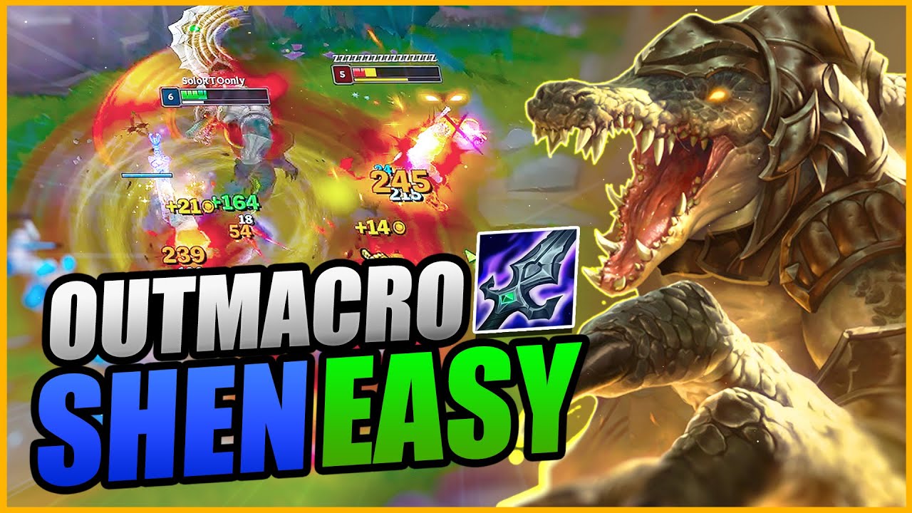 Fundamentally OUTMACRO Shen Easy | Renekton Vs Shen | Commentary #22