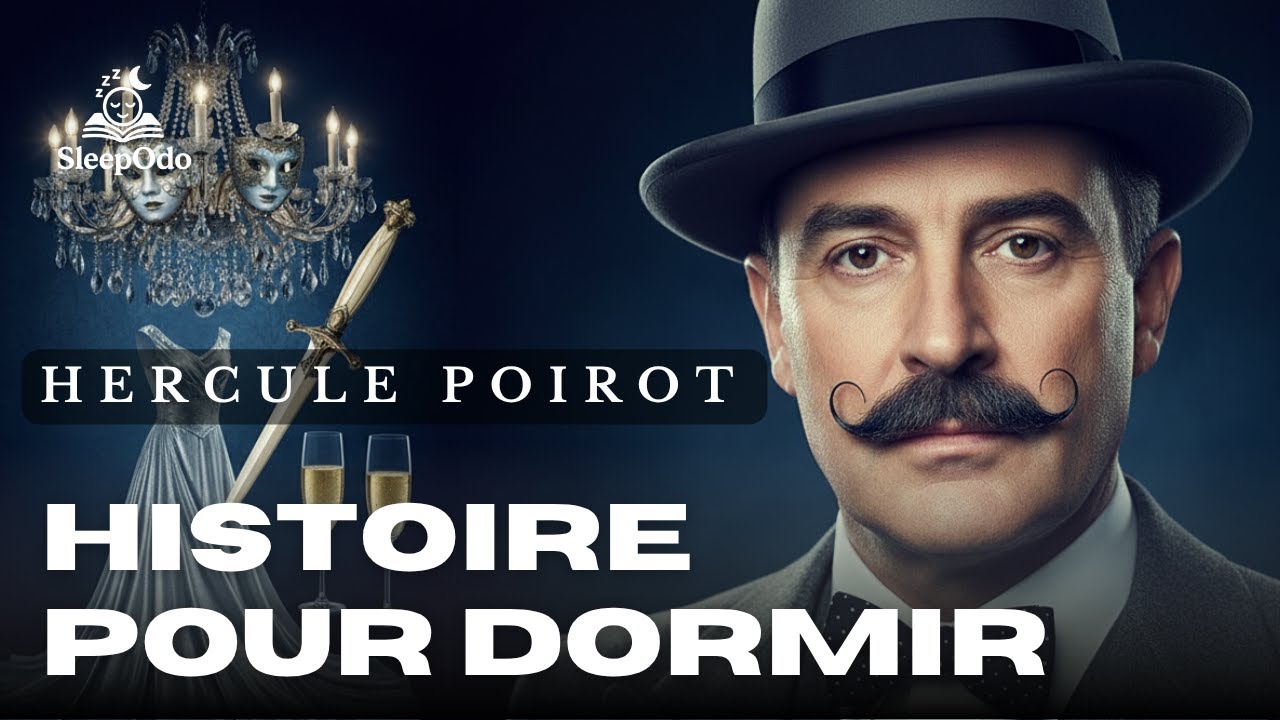 Hercule Poirot |2H00 | Le Bal des Masques |   Histoire pour bien dormir🌙 | Voix Homme