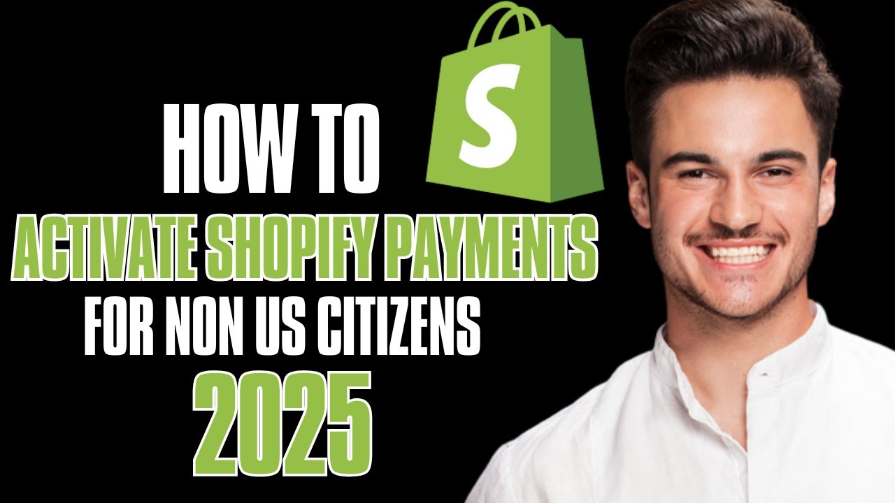 Как активировать платежи Shopify для неграждан США &mdash; пошаговое руководство! 🚀