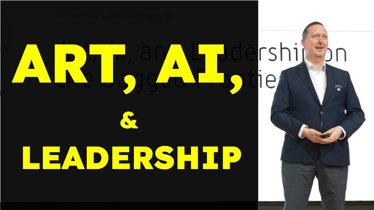 Robert Stein on Art, AI & Leadership on the jagged frontier - Communicating The Arts Amsterdam 2025