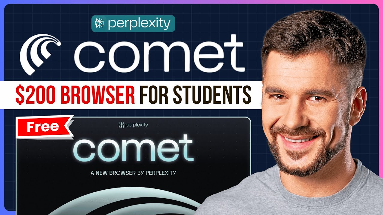 How to Download and Install Perplexity COMET Browser FREE 🚀 (For Students)