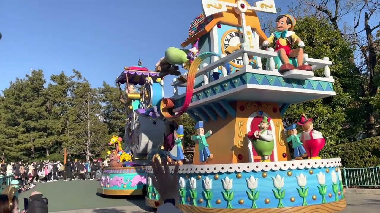 東京ディズニーランドパレード2022年12月30日 Tokyo Disneyland parade 2022.12.30