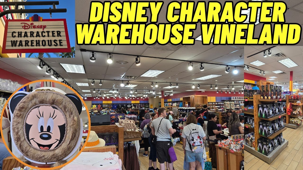 Магазины с персонажами Disney Warehouse Vineland Premium для покупки некоторых товаров Disney в о...