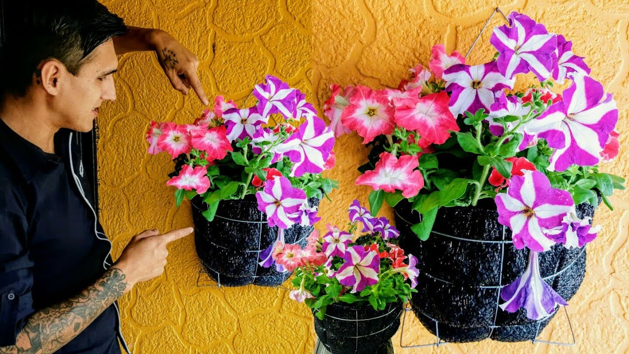 COMO HACER MACETAS DE PARED COLGANTES 2021 / wall hanging flower pots, ¡EXPERT LEVEL!