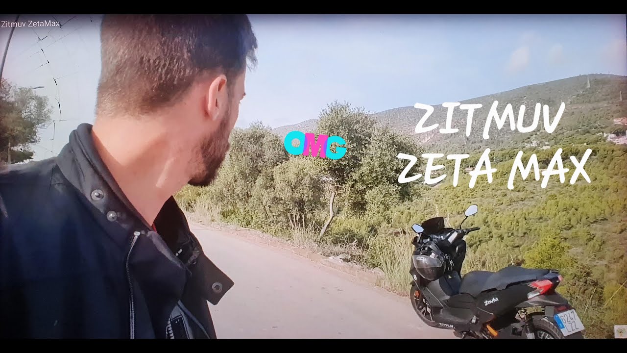 MaxiScooter⚡️ZITMUV ZETA MAX te va a ENCANTAR. 7,2 kWH de SUPER BATERÍA🔋