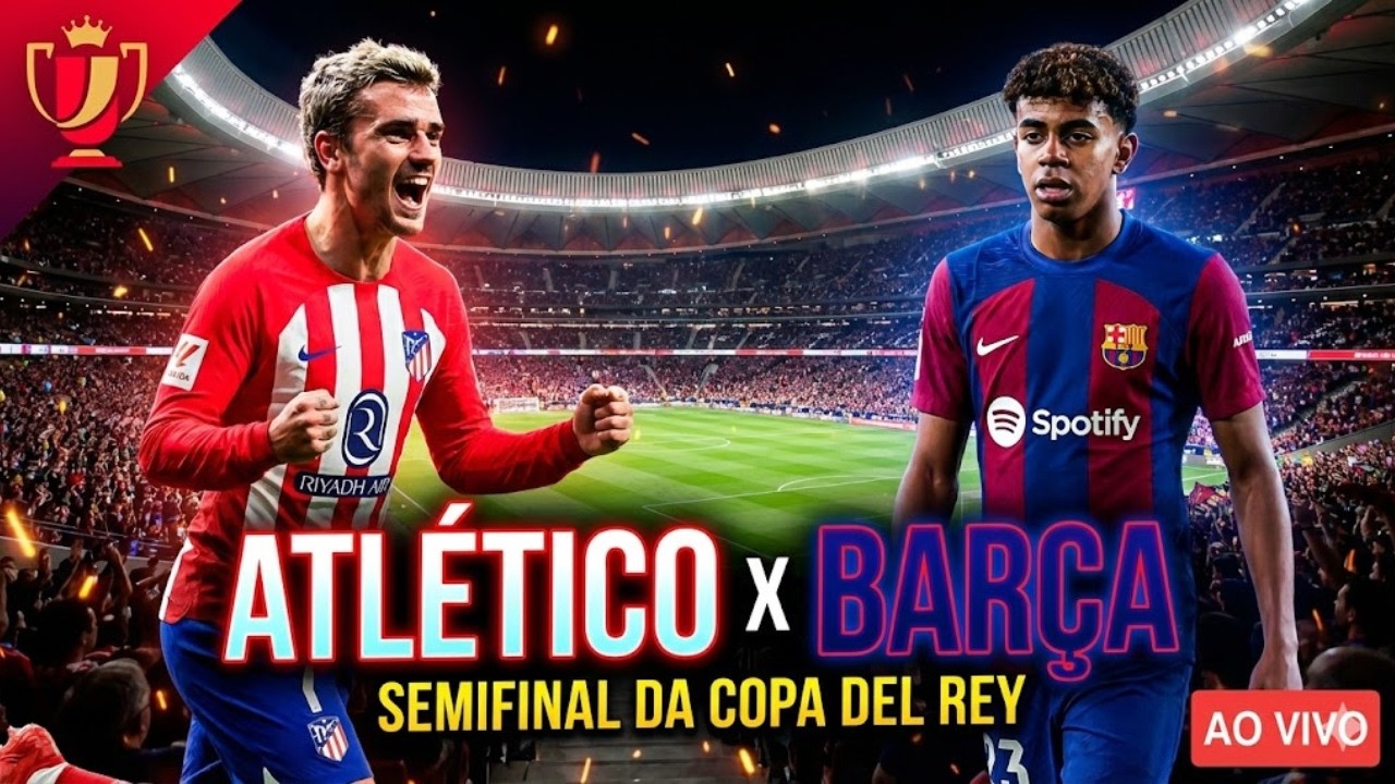 ATLETICO DE MADRID x BARCELONA