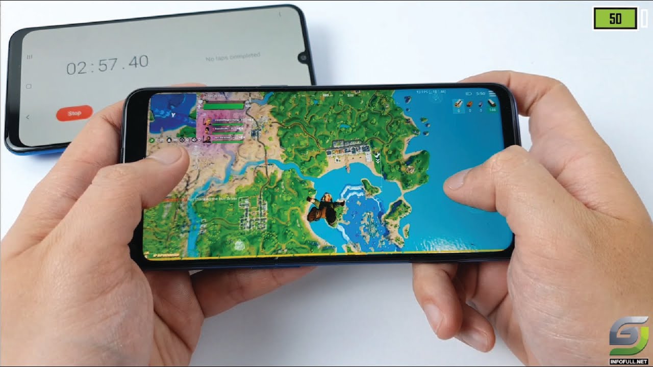 OnePlus Nord N10 5G (Snapdragon 690, 6GB, 90Hz Display) Fortnite Gameplay