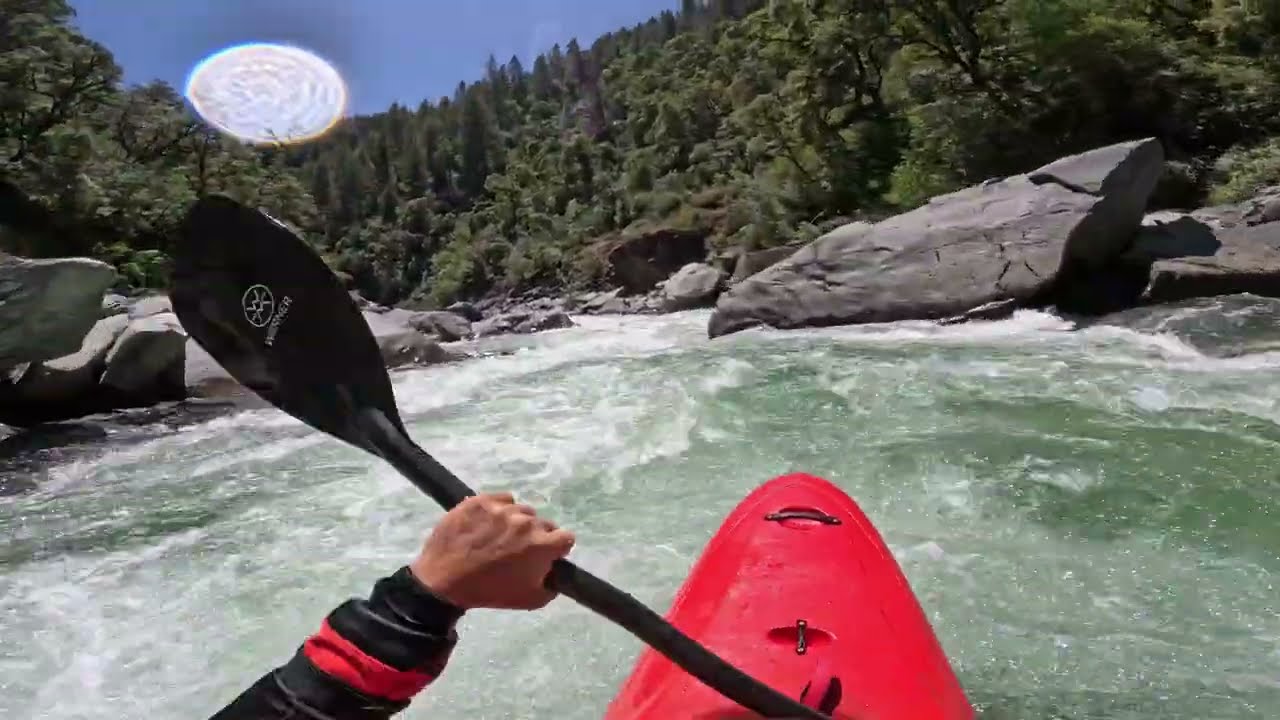 5/7/2025 North Fork American Chamberlain's 1400 cfs Whitewater Kayaking