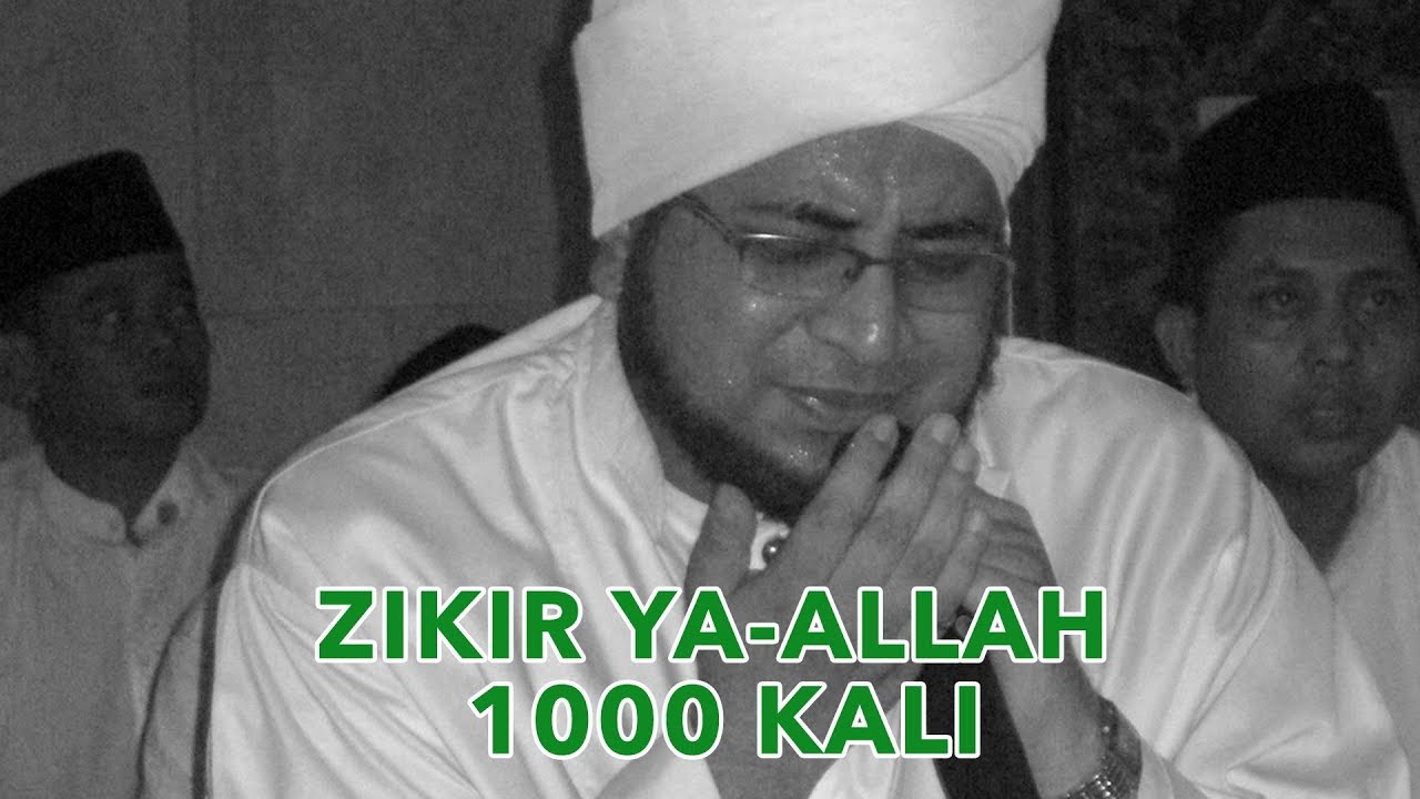 SEDIHNYA, ZIKIR YA ALLAH 1000 KALI [ MAJELIS RASULLULAH ] - Habib Munzir Al Musawwa
