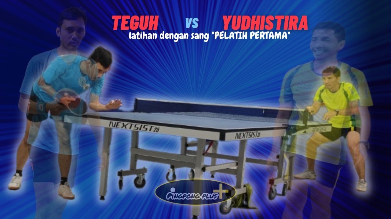 Teguh vs Yudhistira || Testing Sanwei FROSTER + Sanwei TARGET NAT Blue Sponge