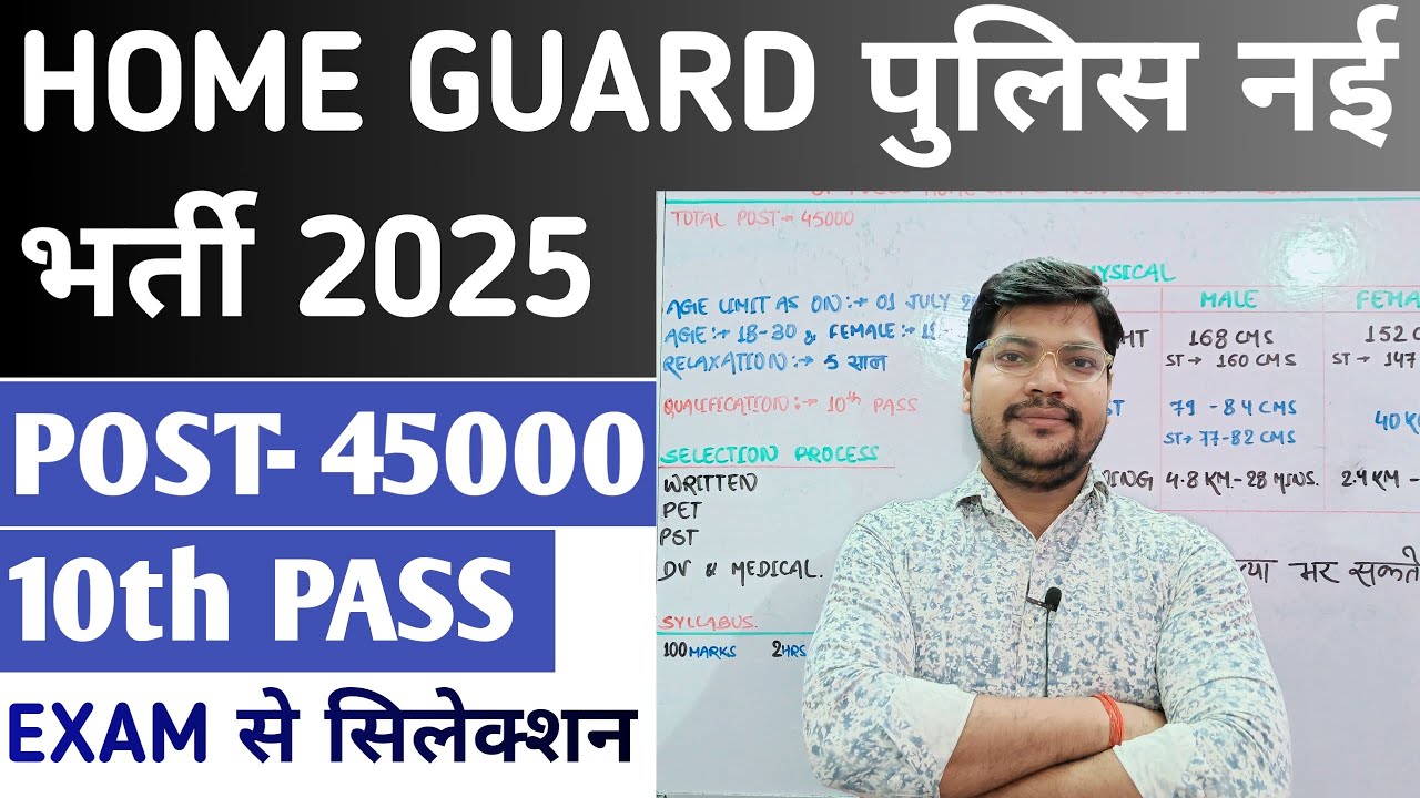 Home Guard New Vacancy 2025 | Up Home Guard Bharti Full Datails Age Syllabus Physical